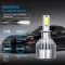 2PCS Car LED Bulbs Headlights Lamps LED H4 H11 H11 880 9005 9006 9006 9007 H3 For BMW E46 Ford Focus 2 Audi A3 Car Accessories