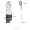 25w Fog Lights Lamp Set Accessories Auto 2pcs White 6000k 1100lm Bulbs