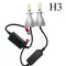 2PCS LED Mini Car Headlight H4 H4 H11 H11 9005 9006 Car Fog Lights 12V 24000 WHITE DRIVING RUNNING BULBS for Auto Automoti