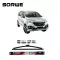 SORWE มัลติฟังก์ชั่นปัดน้ำฝนแบบไม่มีกระดูกพีซี รวม 8 ขั้วต่อ WIPER BLADE