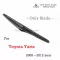 Kuapo's back wiper blade for 2005 to 2012 toyota yaris, 1 rear wiper blade.