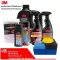 3M car coating + car wash shampoo mixed formula + rubber coating Shadow, tires + glass coating + microfiber towels, free sponge