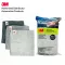 3M 3 40x40 cm Microfiber Detaing Cloth-Gray 40x40 Pack 3