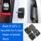 4PCS/LOT CAR DOOR LOCK CATCH COVER BUCPLE CAP ANIST for Mini Coutryman Paceman Paceman R61 Car Styling Accessories