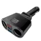 12v-24v Car Cigarette Lighter Charger Dual Usb Auto Phone Charging Dual Socket Splitter Charge Power Adapter Goods Accessories