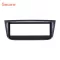 Seicane OEM 1 Din 183*53mm Dash CD Fascia Audio Fitting Frame Car Stereo Fascia Trim Kit for 1995-2005 Peugeot 406