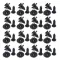 8mm Cau Auto Fender Clips Bumper Push 14mm Stem 100pcs Fastener For Nissan Universal Bumper Fender Push Clips
