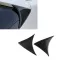 Carbon Fiber Rear Window Spoiler Wing Trim For Mazda 3 Axela Hatchback -