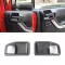 Auto Replacement Parts 2x Front Rear Interior Door Handle Bowl Cover Trim for Jeep Wrangler JK 2-Door Front and Rear Doors