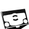 4PCS Cover Trims Carbon Fiber Stickers for Chevrolet Cruze 2009-CAR