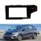 Car Radio Fascia For -honda Fit Jazz 9 Inch Stereo Dvd Player Dashboard Kit Faceplate Rhd