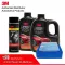 3M Urgent Car Wash Set Car wash, 1,000ml x 2 bottles of waxing + leather seats and 400ml car tires, free! 4 sponge and towels