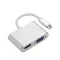 Type-C HDMI + VGA two in one, transforms for the Huawei Apple notebook, Dual screen.