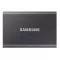 2 TB PORTABLE SSD เอสเอสดีพกพา SAMSUNG T7 GRAY MU-PC2T0T/WW