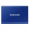 500 GB PORTABLE SSD เอสเอสดีพกพา SAMSUNG T7 BLUE MU-PC500H/WW
