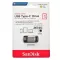 Sandisk แฟลชไดร์ฟ Dual Drive Type-C 16GB CZ450 Silver