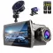 4 -inch HD 1080P driving recorded, front and back, vision at night with G Sensor Car DVR