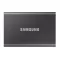 500 GB PORTABLE SSD เอสเอสดีพกพา SAMSUNG T7 GRAY MU-PC500T/WW Portable SSD T7 500 GB _ 454004689