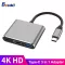 Becao ใหม่ Type-c HUB USB C ถึง HDMI-Compatible Splitter USB-C 3 IN 1 4K HDMI USB 3.0 PD Fast Charging Smart Adapter สำหรับ MacBook Dell