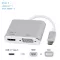 USB Type C to HDMI 4K VGA Adapter RJ45 Lan Ethernet SD TF USB-C Type C Hub USB 3.0 3.5mm Jack Audio Video Converter for MacBook