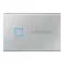 2 TB Portable SSD SSD SAMSUNG T7 Touch Silver MU-PC2T0S/ww