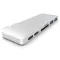 Dual Usb Type C Hub For Macbook Pro 6 In 1 Usb C Docking Station Adapter Hub Adapter Support 2 Usb 3.0 Ports Sd / Tf Card Port