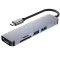 USB Type C Hub Type-C to HDMI 4K VGA Adapter RJ45 Lan Ethernet SD TF USB-C 3.0 Typec 3.5mm Jack Audio Video for MacBook Pro Otg