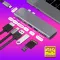 USB 3.1 Type -C Hub to HDMI Adapter 4K Thunderbolt 3 USB C Hub with Hub 3.0 TF SD Reader Slot PD for MacBook Pro/Air -