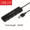 Hub Usb 3.0 4 Ports Usb 2.0 External Splitter With Micro Usb Port Charging For Imac Lap Computer Accessories Hub Usb Adapter