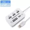 USB Hub 3.0 Multi Splitter Port SD Card Reader for MacBook Pro Computer PC Lap Accessories USB 3.1 C Hub with Power Adapter