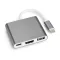 USB C Hub to HDMI Adapter for MacBook Pro/Air Thunderbolt 3 USB Type C Hub to HDMI 4K USB 3.0 Port USB-C Power Delivery