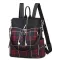 Women's backpack กระเป๋าเป้ผู้หญิง/Lightweight Oxford cloth backpack women bag travel simple canvas plaid dual-use backpack