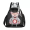 Women's Backpack Women's Backpack/Korean Fashion Ladies Backpack Three-Dimensional Bear Student School Bag Travel Backpack