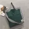 Digerui Women's Handbag Canvas Bag 2020 New Striped and Princed Shoulder Canvas Bag Double Pocket Fashion Casual Bag