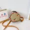 กระเป๋าสะพายข้างเด็ก /Cute letter small round bag chain fashion handbag messenger bag