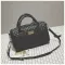 New Women's Bags Pu Leather Solid Cr Mesger Mango Women's Bag Diamond Chec Oulder Handbag