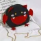 Cartoon Little Anim New Oulder Bag Cute LTA Mesger SML BAG Devil Style Women's Chain Handbag with Wings