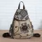 Ethnic Embroidery Flower Wovendddddddddddddddd Women Backpack Shoulder Bags