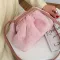 Fashion Elegant Cloud Women Clutch Baguette Shape Bag Pleated Dumpling Shoulder Messenger Bag Phone Cute Lady Crossbody Bag