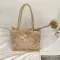 Fashion Handbag Summer Shoulder Bag Women's Large Capacity Hollow Designer Straw Vintage Beach Ladies Casual Tote Lace New Bags