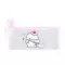 ETYA Women Small Transparent Clear Makeup Bag PVC Zipper Cosmetic Organizer Bag Student Students School