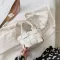 Weave Tote Bucet Bag New Hi-Quity Leather Women's Designer Handbag Travel Oulder Mesger Bag Phone Ses