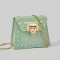 Winter New Wild Mini Elly Bag Solid Cr Chain Crossbody Oulder Bag Hi Quity Leather Handbags and SE