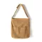 Women Stripes Corduroy Oulder Bag Strap Vintage Canvas Mesger Bags Fe Large Cross Body Bag Handbag Big Totes