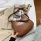 [BXX] SOLID CR PU Leather Bags for Women Branded Luxury Oulder Crossbody Handbags Trending Lux Hand Bag 092