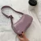 New Trend Women's Bags L-Match Oulder Bag Mesger Bag Pu Leather Zer Baguette Luxury Designer Handbags