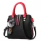 Smooza Pu Leather Womens Mesger Bag Fur Bl Crossbody Flap Bag Fe Oulder Bag Solid Cr Handbags For Women