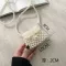 Mini Pearl Bag Handmade Vintage Eva Beaded Banquet Party Oulder Bag Fe Wedding Bags Luxury Women's Cn Se
