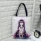 CARTOOM CUTE GIRL PRINTED WOMEN CANVAS OULDER BAG FE Tote Handbag Large Capacity Eco Reusable NG BAGS SVE POCET