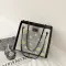 Women's Dy Oulder Bags For Women New L-Match Transparent Jelly Chain Bag Women Handbags Se Clutches Women
